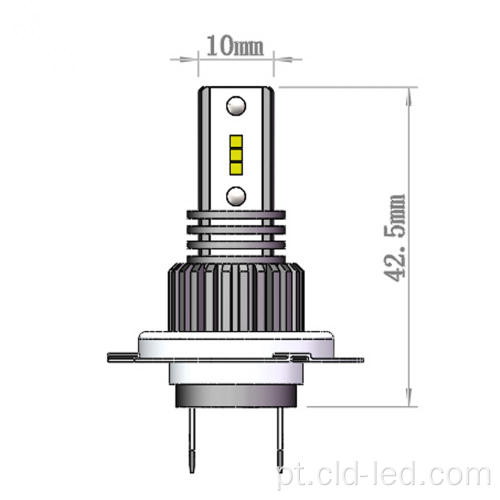 Luz de nevoeiro LED H7